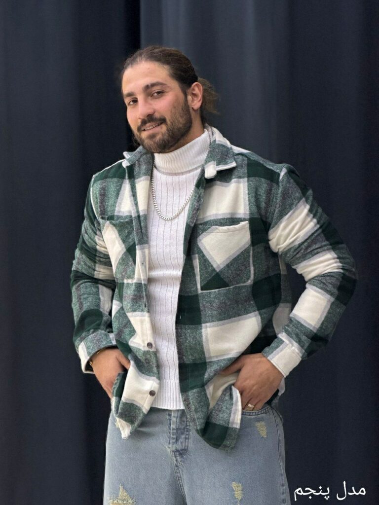 پیراهن پشمی پارچه ترک 3120