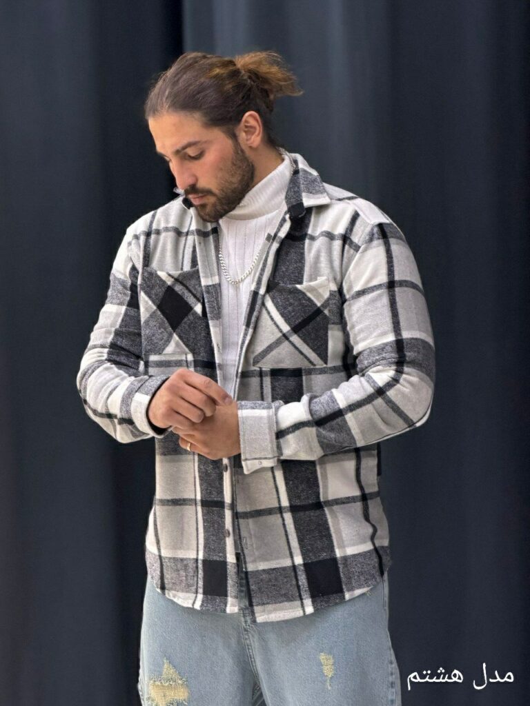 پیراهن پشمی پارچه ترک 3120