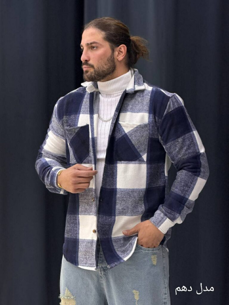 پیراهن پشمی پارچه ترک 3120