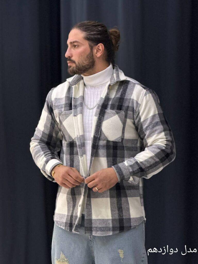 پیراهن پشمی پارچه ترک 3120