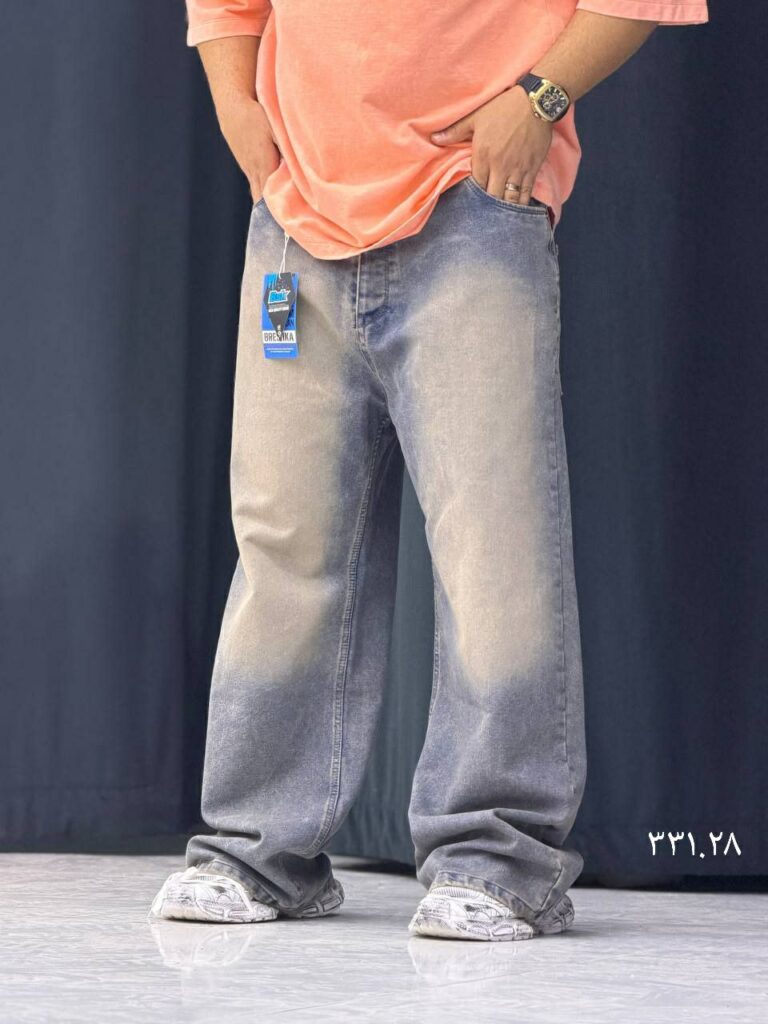 شلوار فول بگ 4030