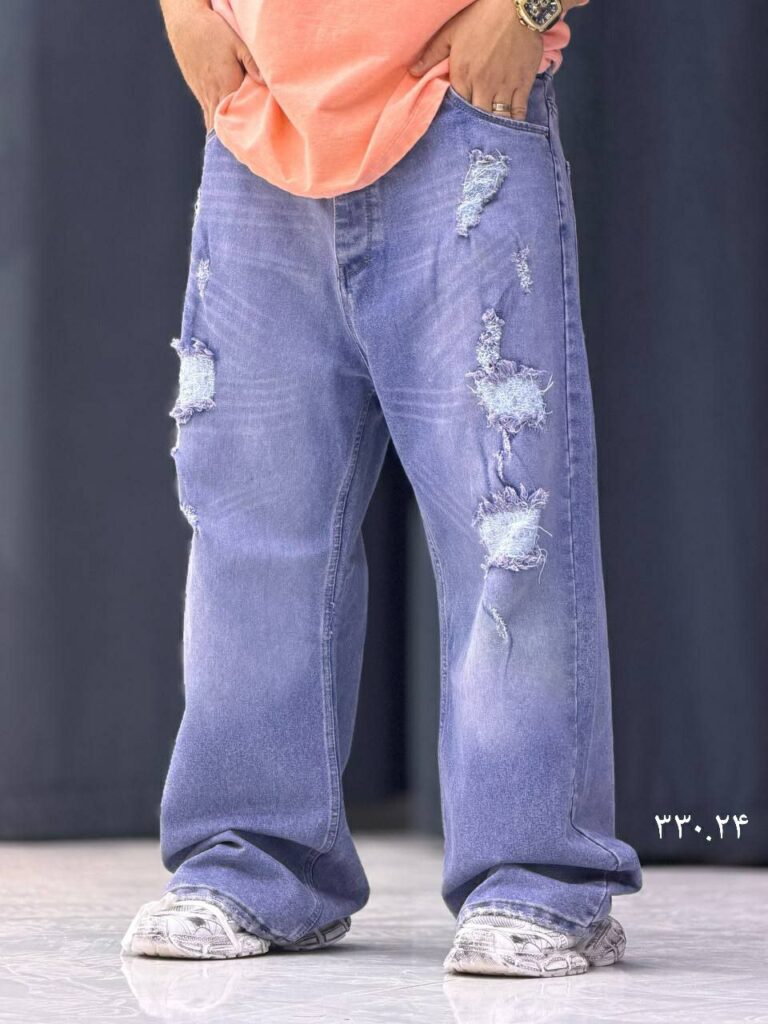 شلوار فول بگ 4030