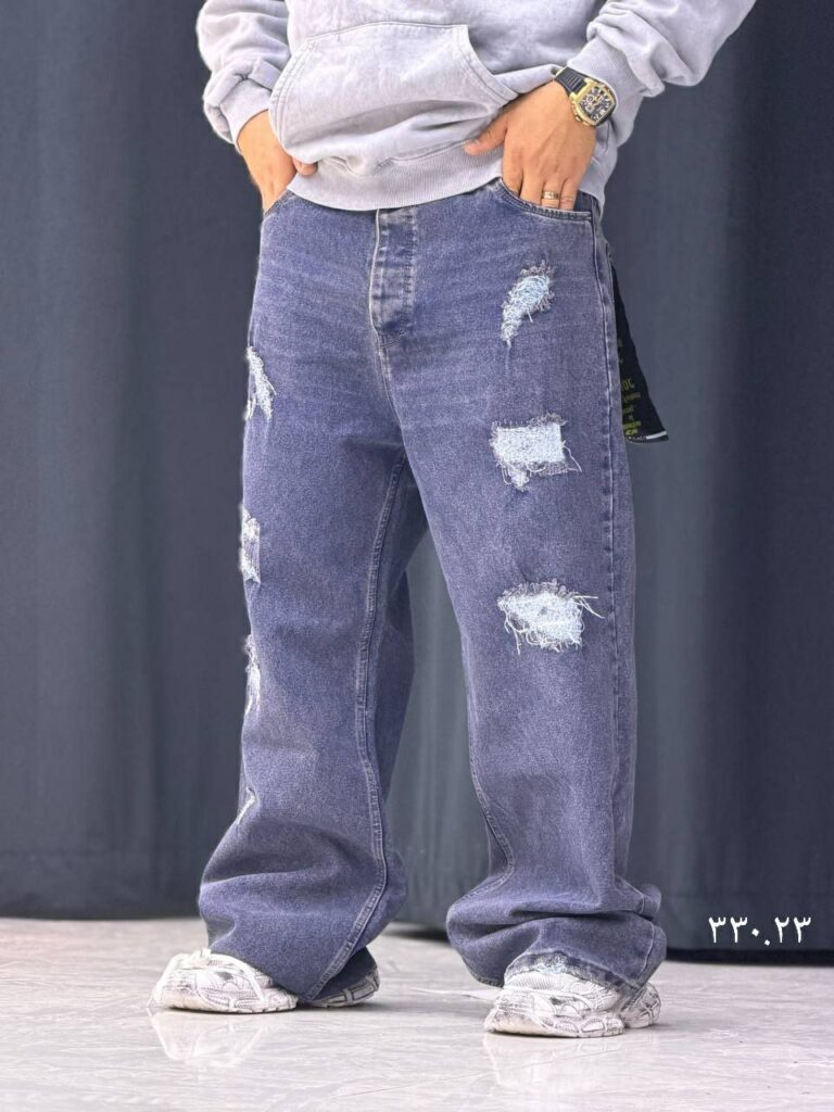 شلوار فول بگ 4030