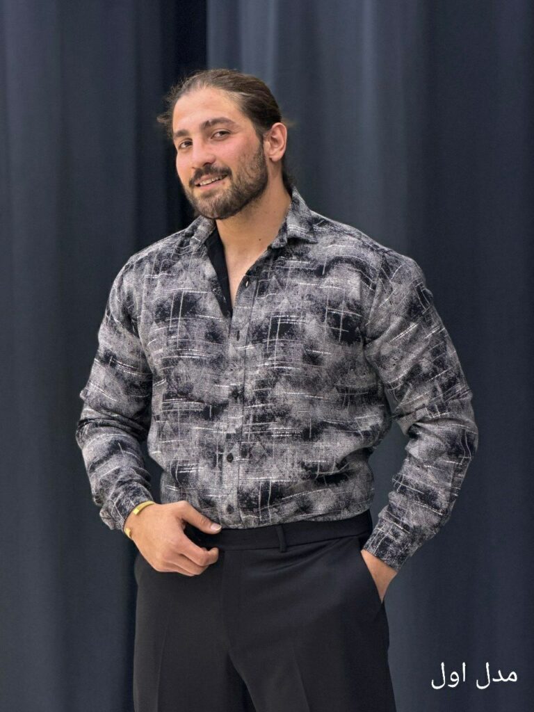 پیراهن کنفی پارچه ترک 3109