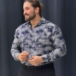 پیراهن کنفی پارچه ترک 3109