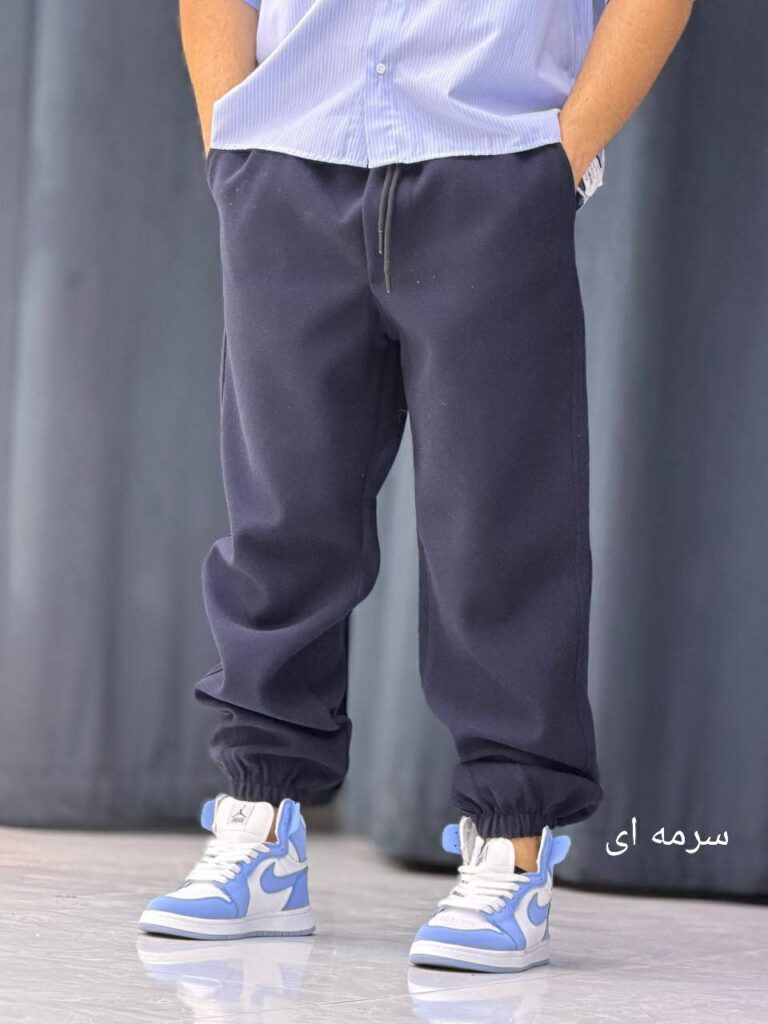 شلوار پارچه فوتر 4031