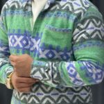 پیراهن پشمی موهر دار 3116