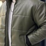 کاپشن چرم وارداتی 7009