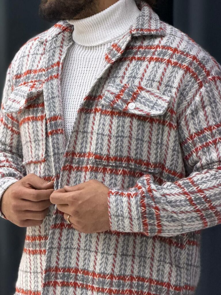 کت پشمی موهردار 3108