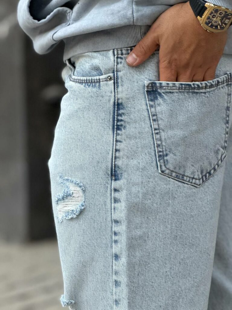 شلوار بگ پارچه ترک 4022