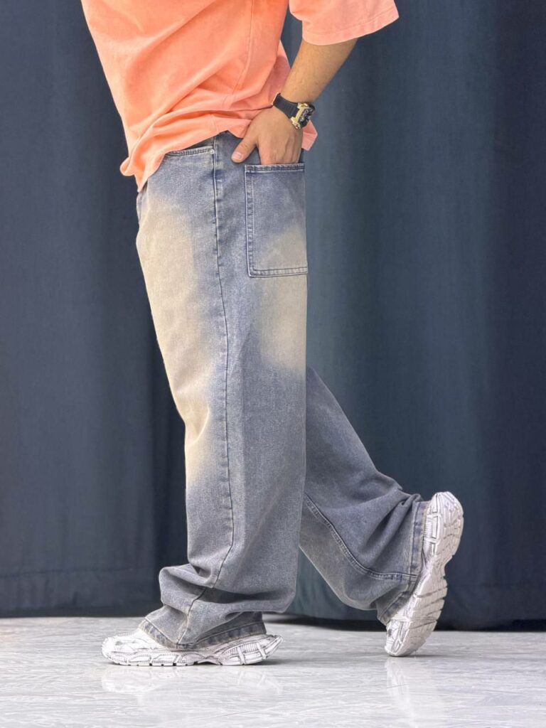 شلوار فول بگ 4030