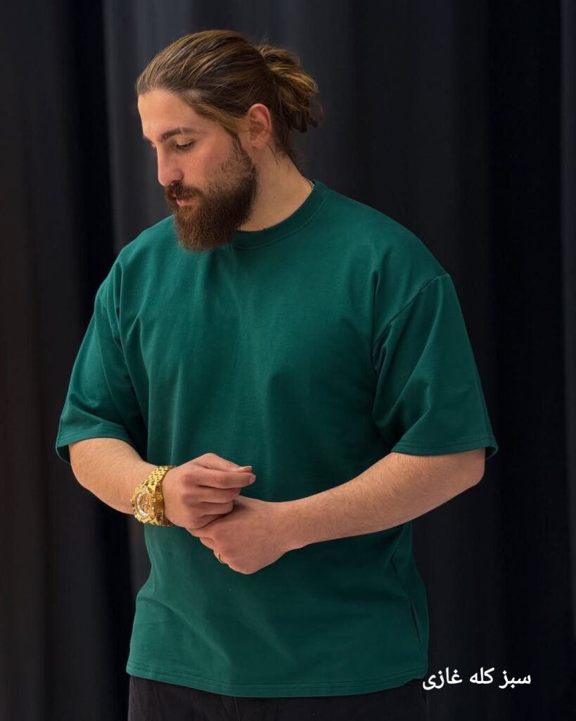 تیشرت پارچه دورس دو نخ3001