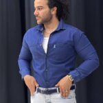 پیراهن جین پر3094