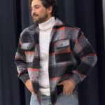 کت پشمی موهردار 3108