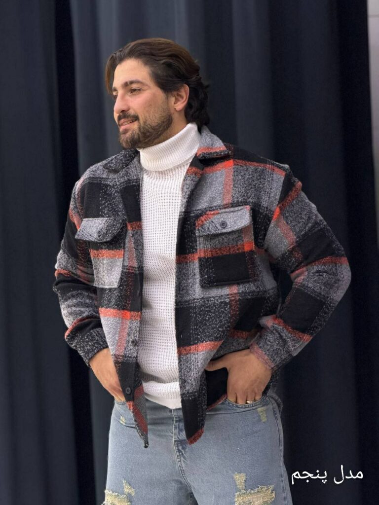 کت پشمی موهردار 3108