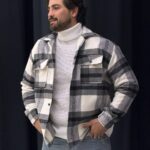 کت پشمی موهردار 3108