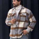 کت پشمی موهردار 3108