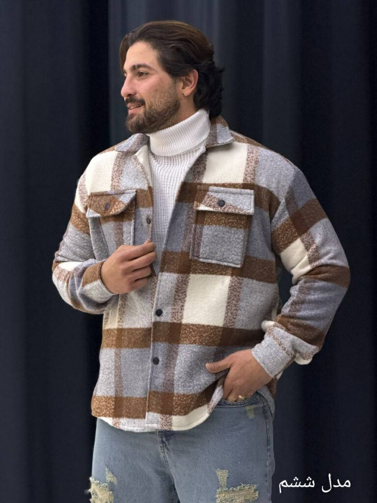 کت پشمی موهردار 3108