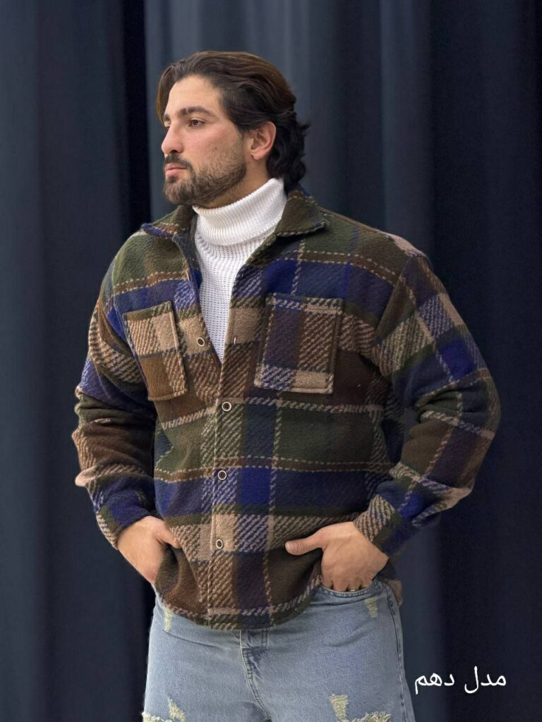 کت پشمی موهردار 3108