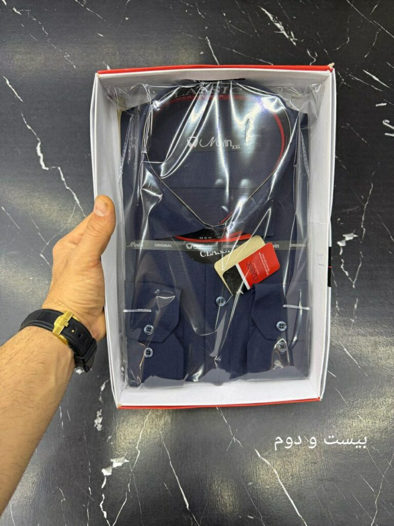 حراج . پیراهن جعبه ای کلاسیک 3142