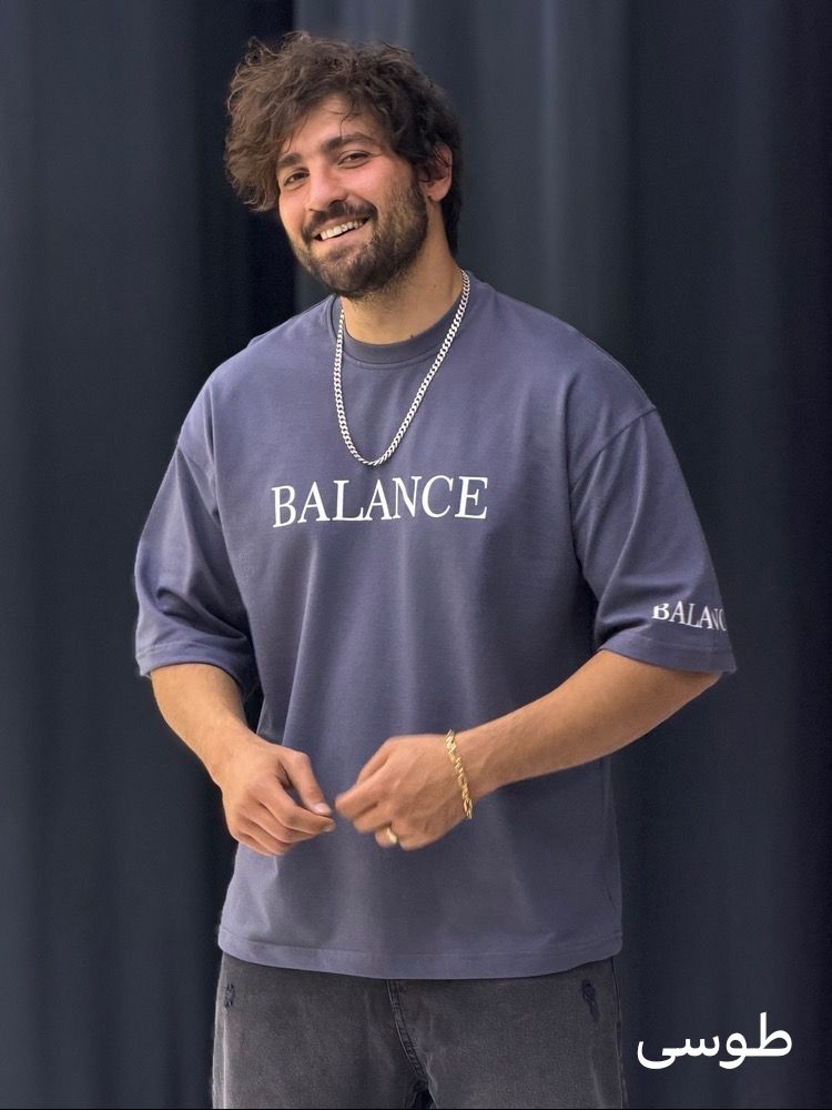 تیشرت دو نخ BALANCE