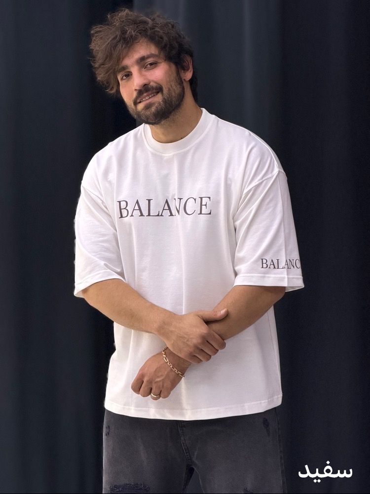 تیشرت دو نخ BALANCE