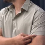 پیراهن پارچه دوشین طرح جدید