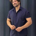 پیراهن پارچه دوشین طرح جدید