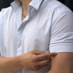 پیراهن پارچه دوشین طرح جدید
