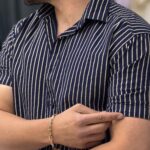 پیراهن کنفی دیپلمات شست خورده