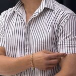 پیراهن کنفی دیپلمات شست خورده