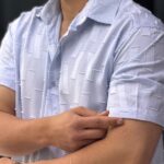 ست کامل پیراهن شلوارک لینن کد 2