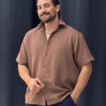 پیراهن پارچه مازراتی خارجی کد 2 3164