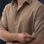 ست پیراهن شلوار پارچه لینن