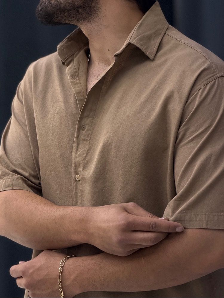 ست پیراهن شلوار پارچه لینن