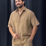 ست پیراهن شلوار پارچه لینن