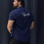 پیراهن پارچه مرگان وارداتی گلدوزی 3040