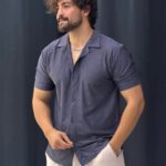 پیراهن تابستانه مردانه 9009  کد 3155