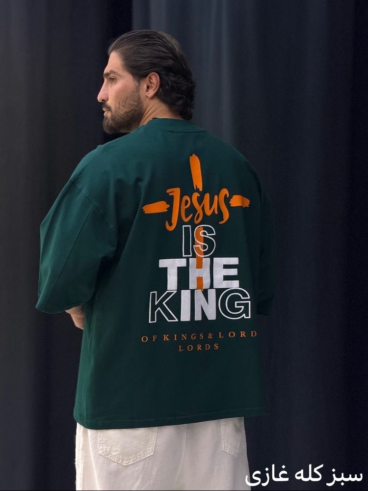 تیشرت دو نخ THE KING کد 3038