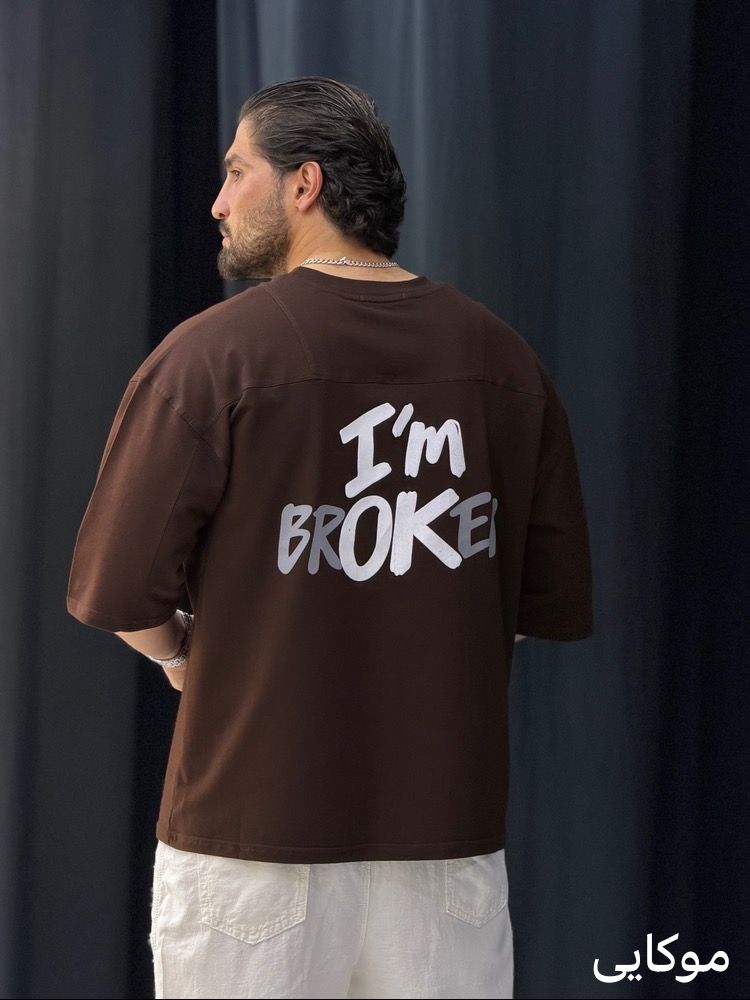 تیشرت دو نخ IM OK کد 3038