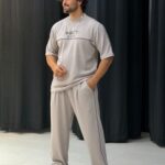 ست کامل تیشرت شلوار چاپی 1003