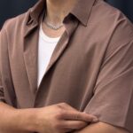 پیراهن پارچه مرگان ترک 2 کد 3053
