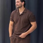 ست کامل پولوشرت و شلوار1003