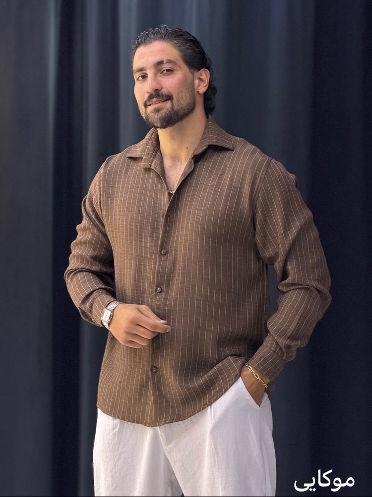 پیراهن پارچه پری میله ای ترک