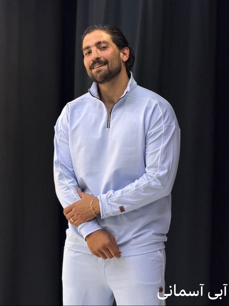ست نیم زیپ شلوار جاگر