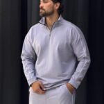 ست نیم زیپ شلوار جاگر