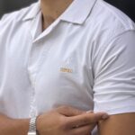 پیراهن بیسیک استین کوتاه کد 3025