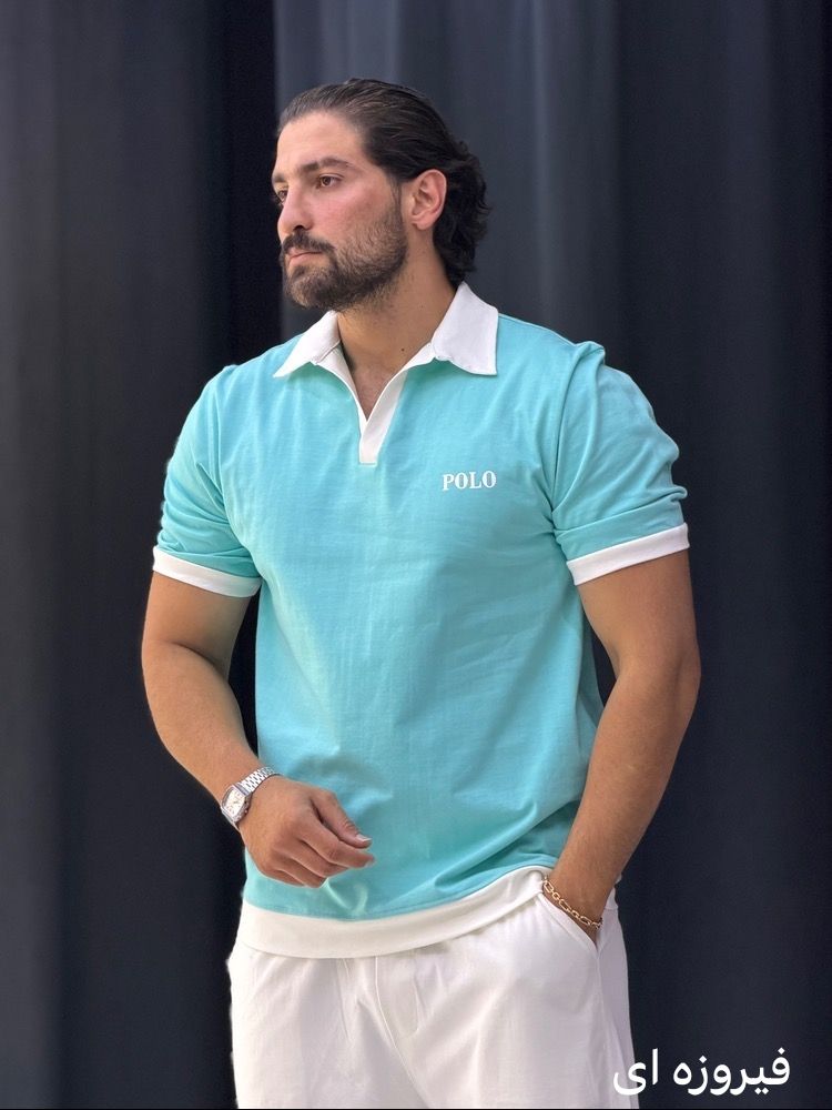 پولوشرت پارچه ماکان POLO