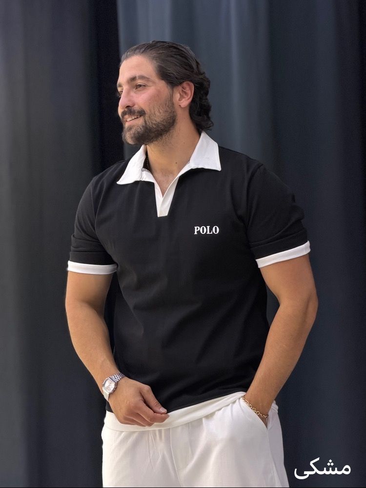 پولوشرت پارچه ماکان POLO