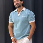 پولوشرت پارچه ماکان POLO کد 3073